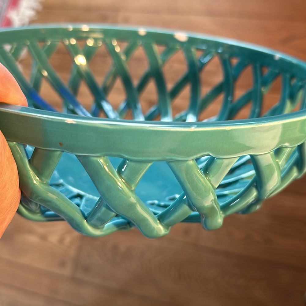 Ceramic basket - Picture 12 of 12